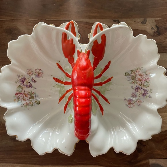German porcelain lobster dish - Picture 2 of 3